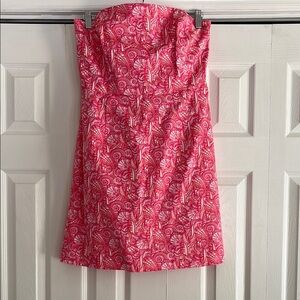 Vineyard Vines Strapless Dress
